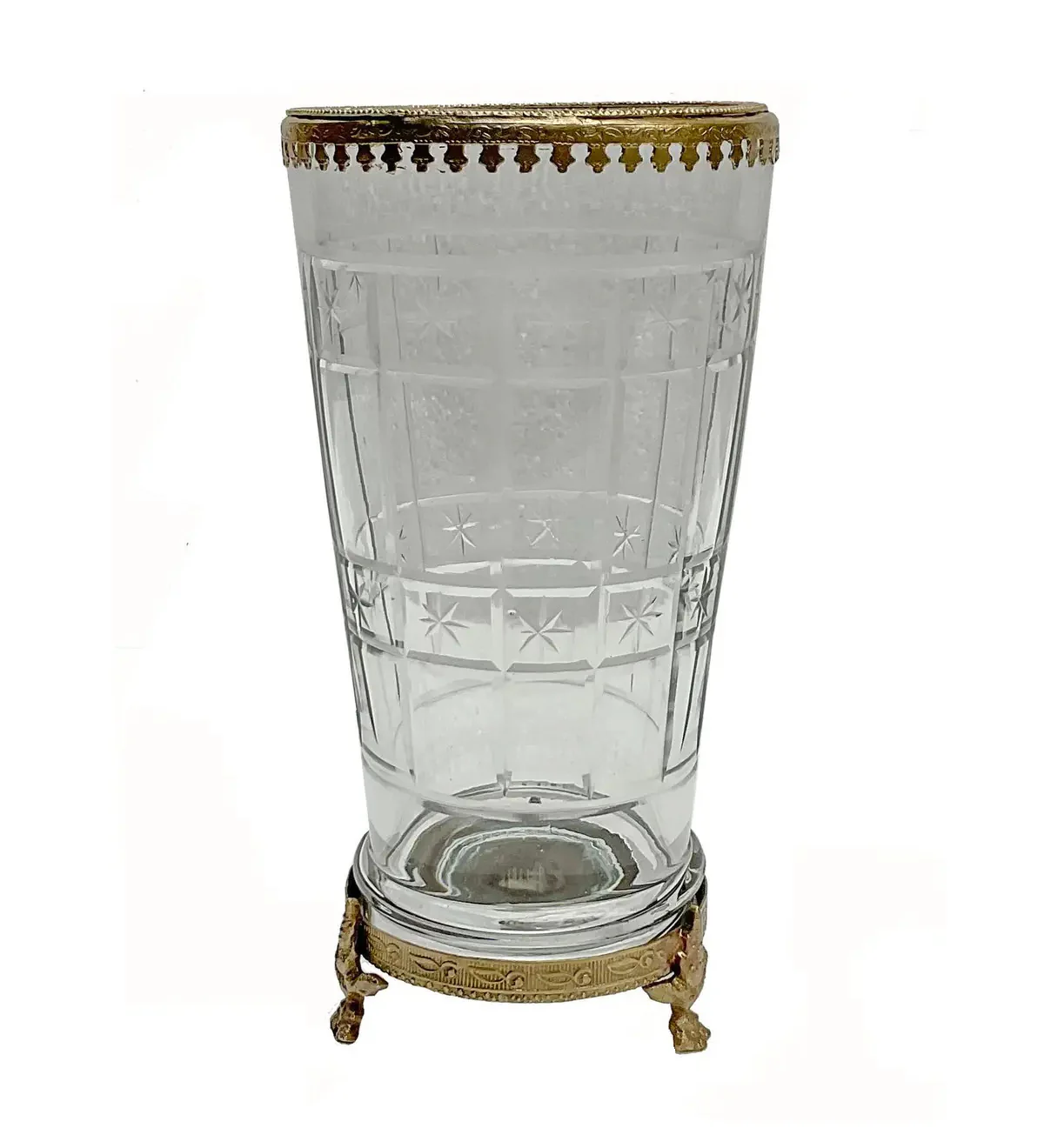 Etched Vanity Vase