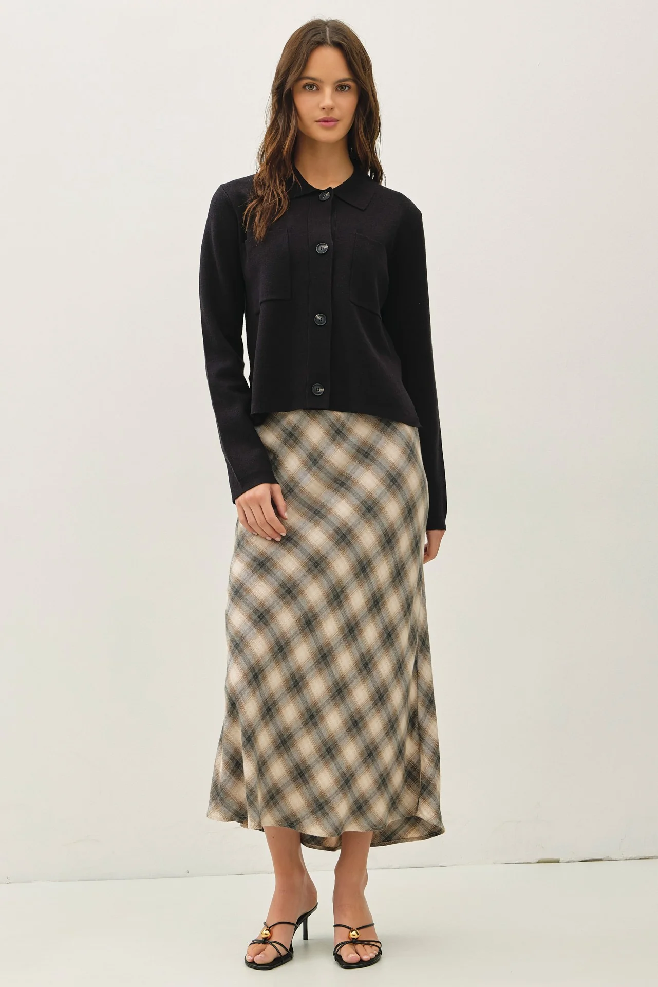 Eunice Cropped Knit Jacket - Image 8