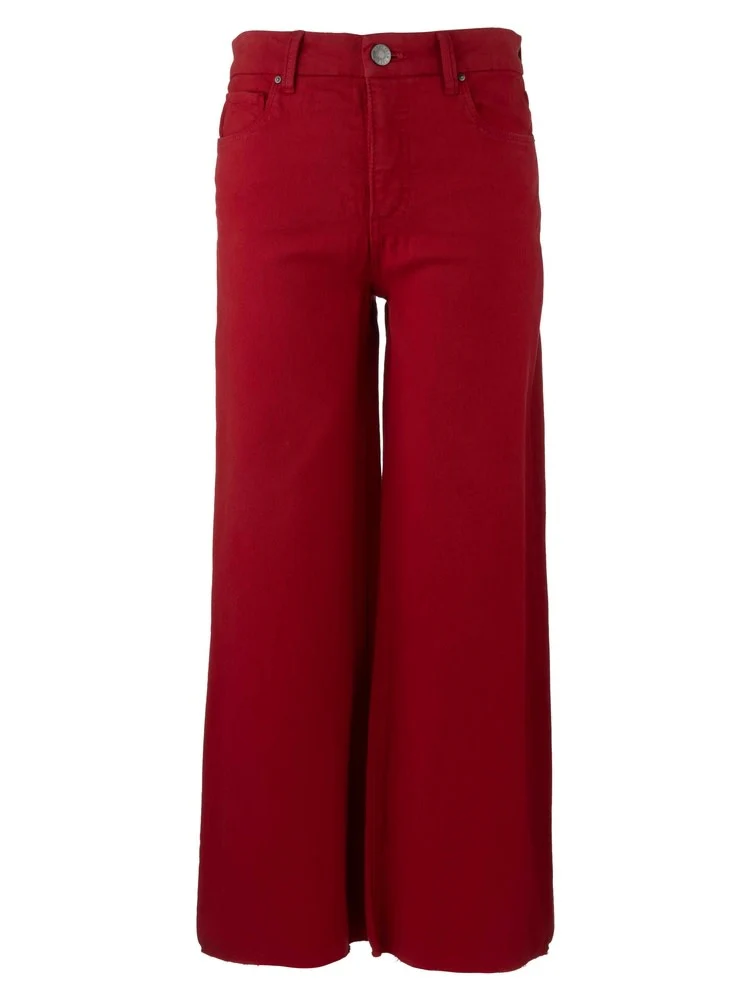 Eunice Meg High Rise Fab Ab Wide Leg Raw Hem - Image 10