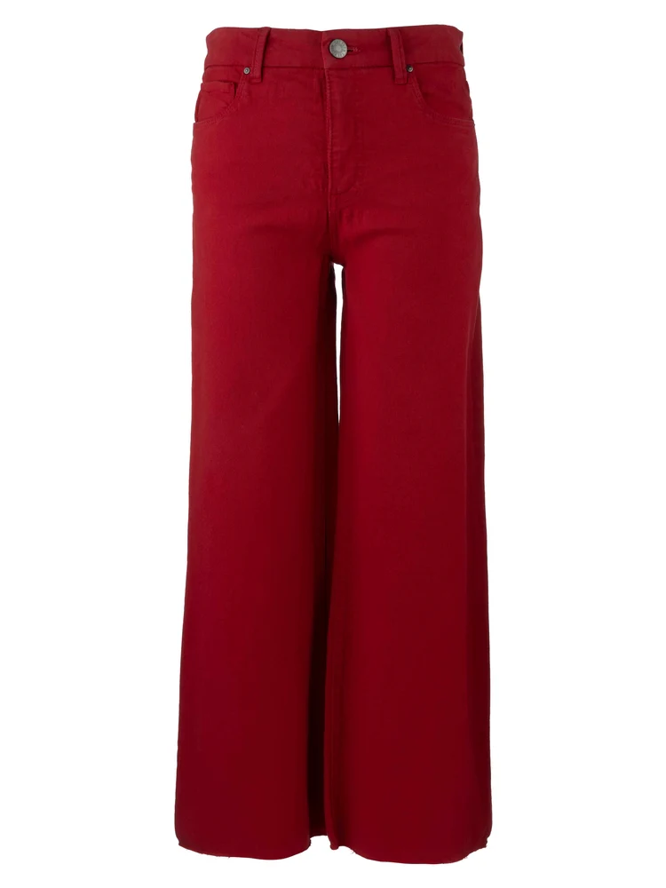 Eunice Meg High Rise Fab Ab Wide Leg Raw Hem - Image 20