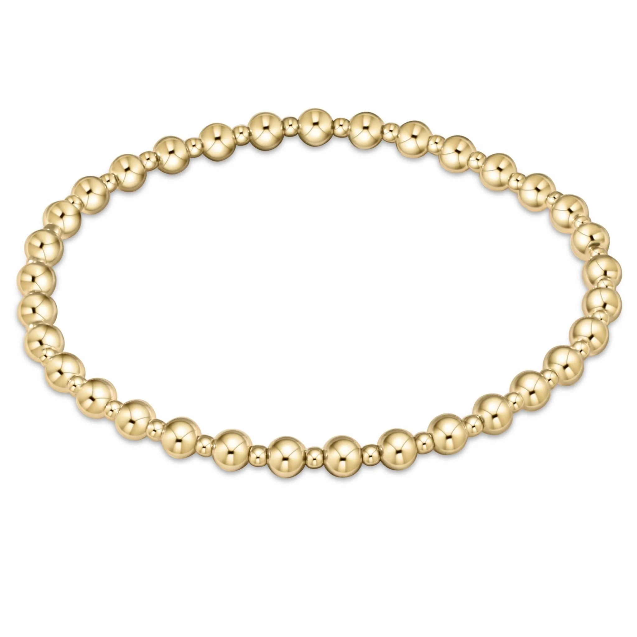 Extends Classic Grateful 4mm Bead Bracelet