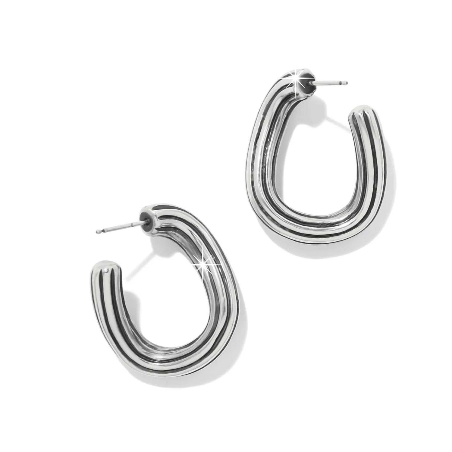 Ferrara Eterna Silver Post Earrings - Image 2
