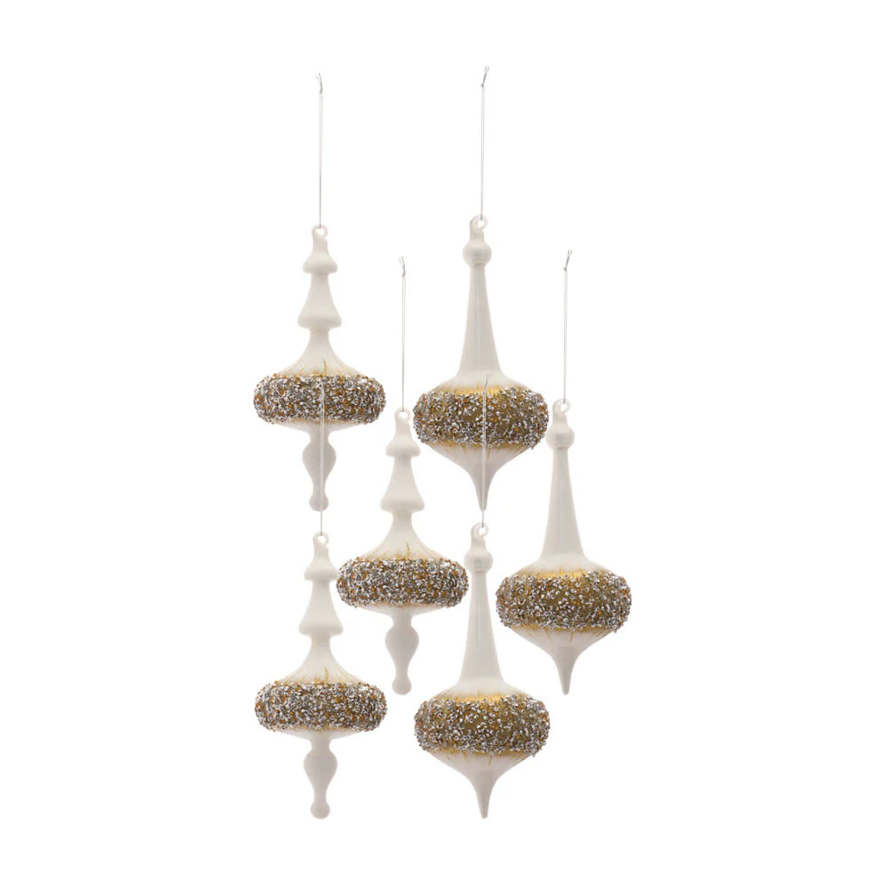 Finial Glass Ornament