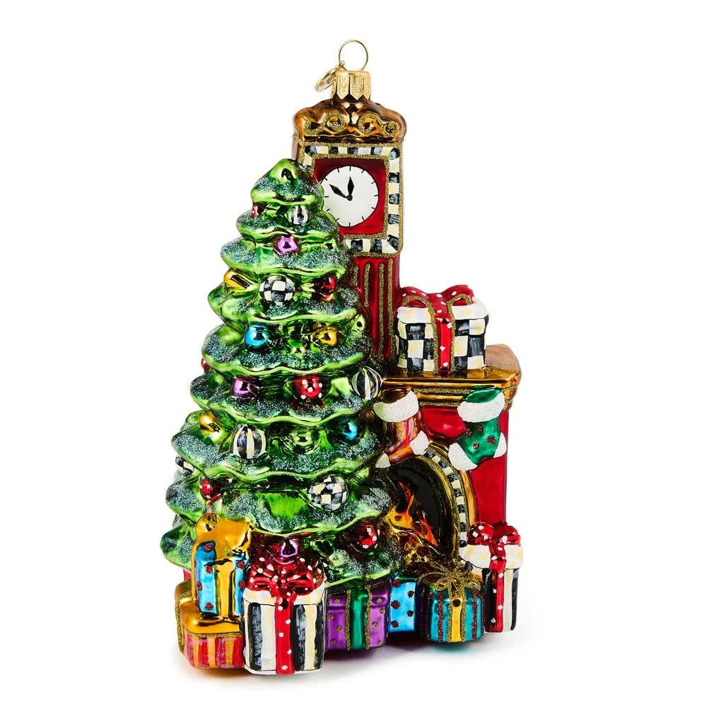 Fireplace Glass Ornament - Image 3