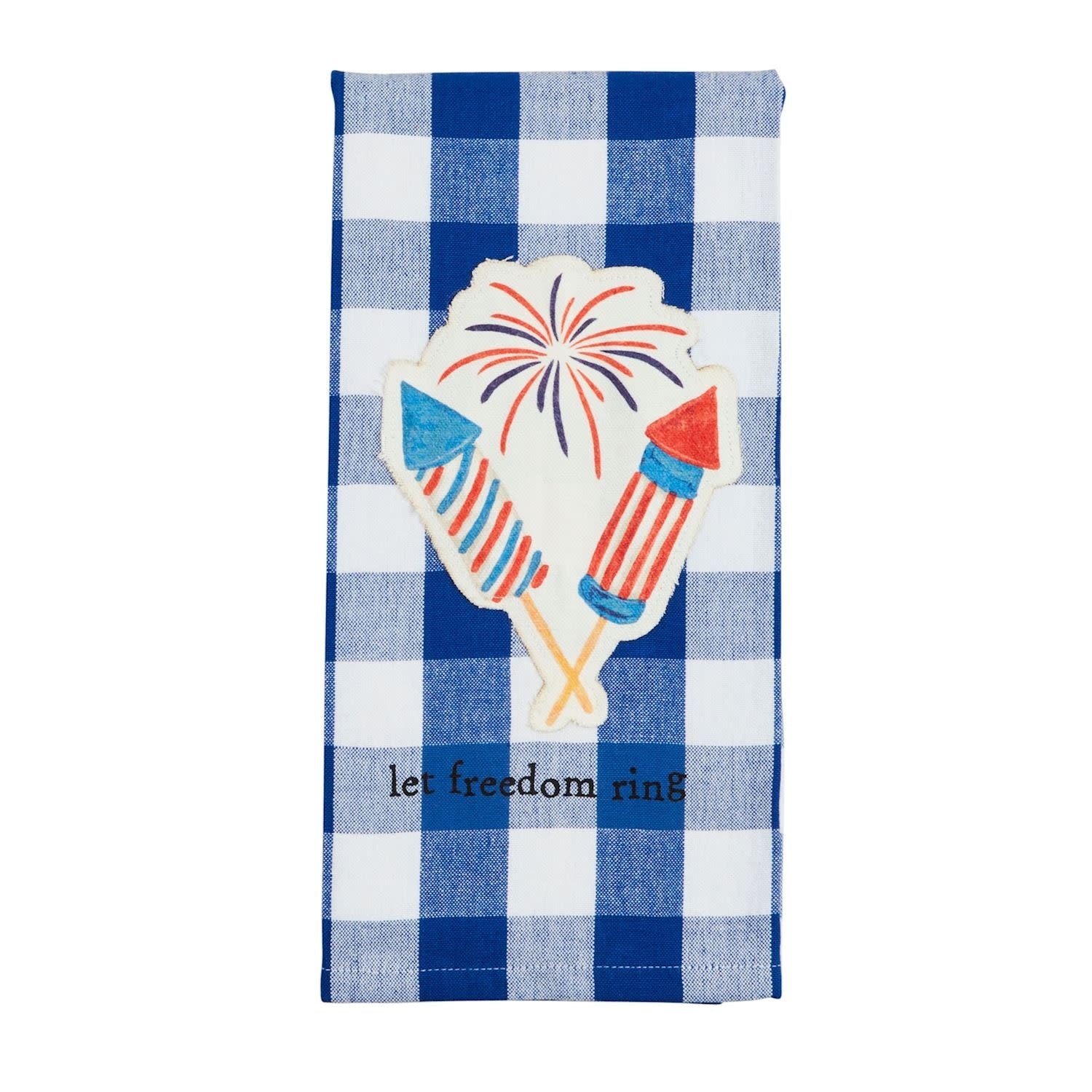 Firework Patch Americana Towel