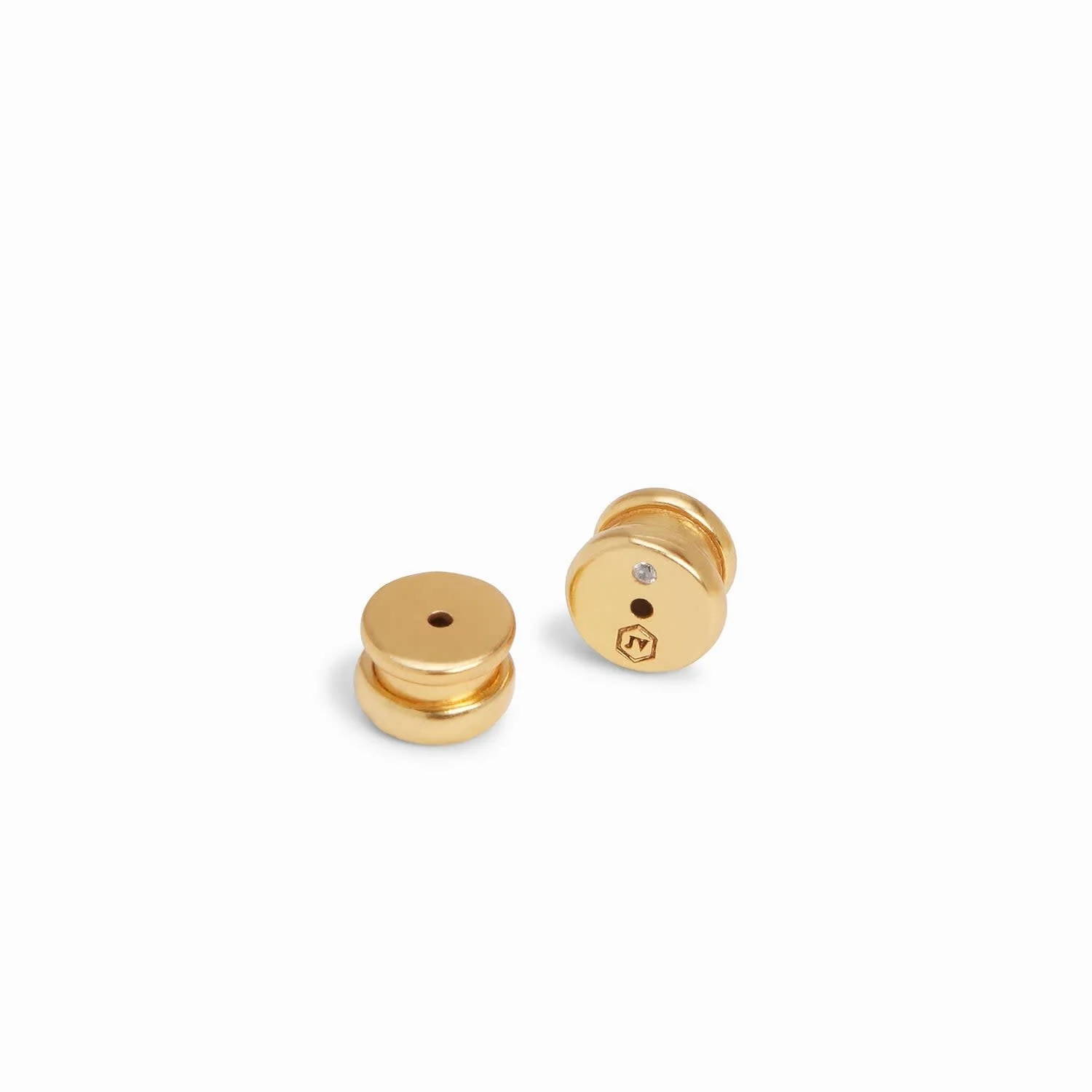 Fleur-de-Lis Hoop & Charm Earring - Image 3