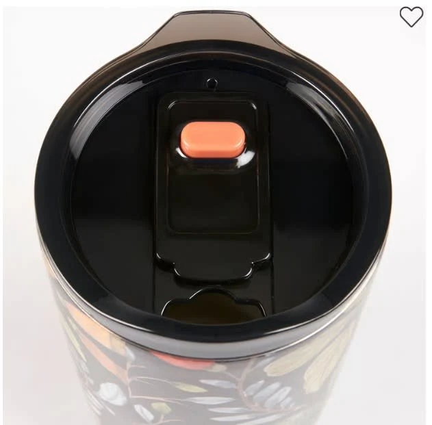 Floral Halloween Coffee Tumbler - Image 2