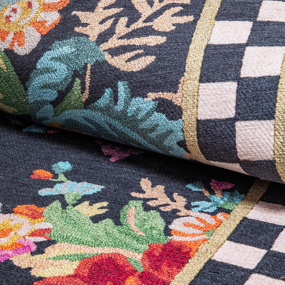 Flower Market 2'6" x 10' Washable Runner - Image 2