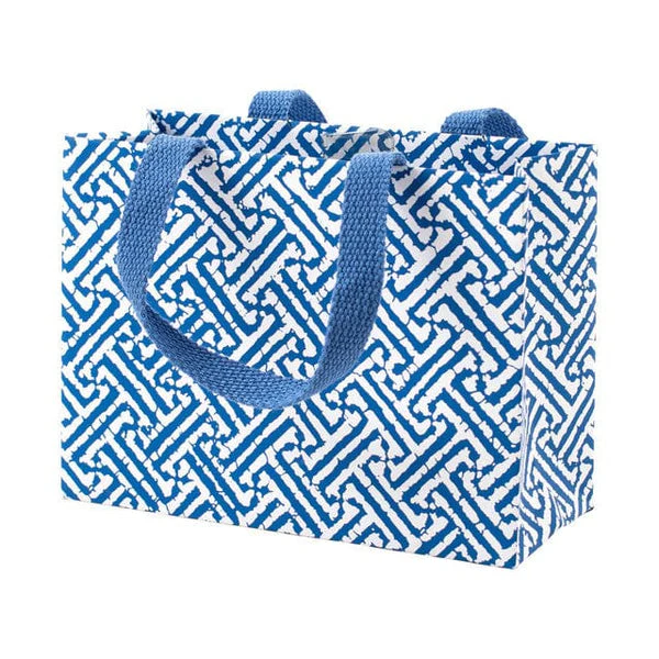 Fretwork Small Gift Bag Blue
