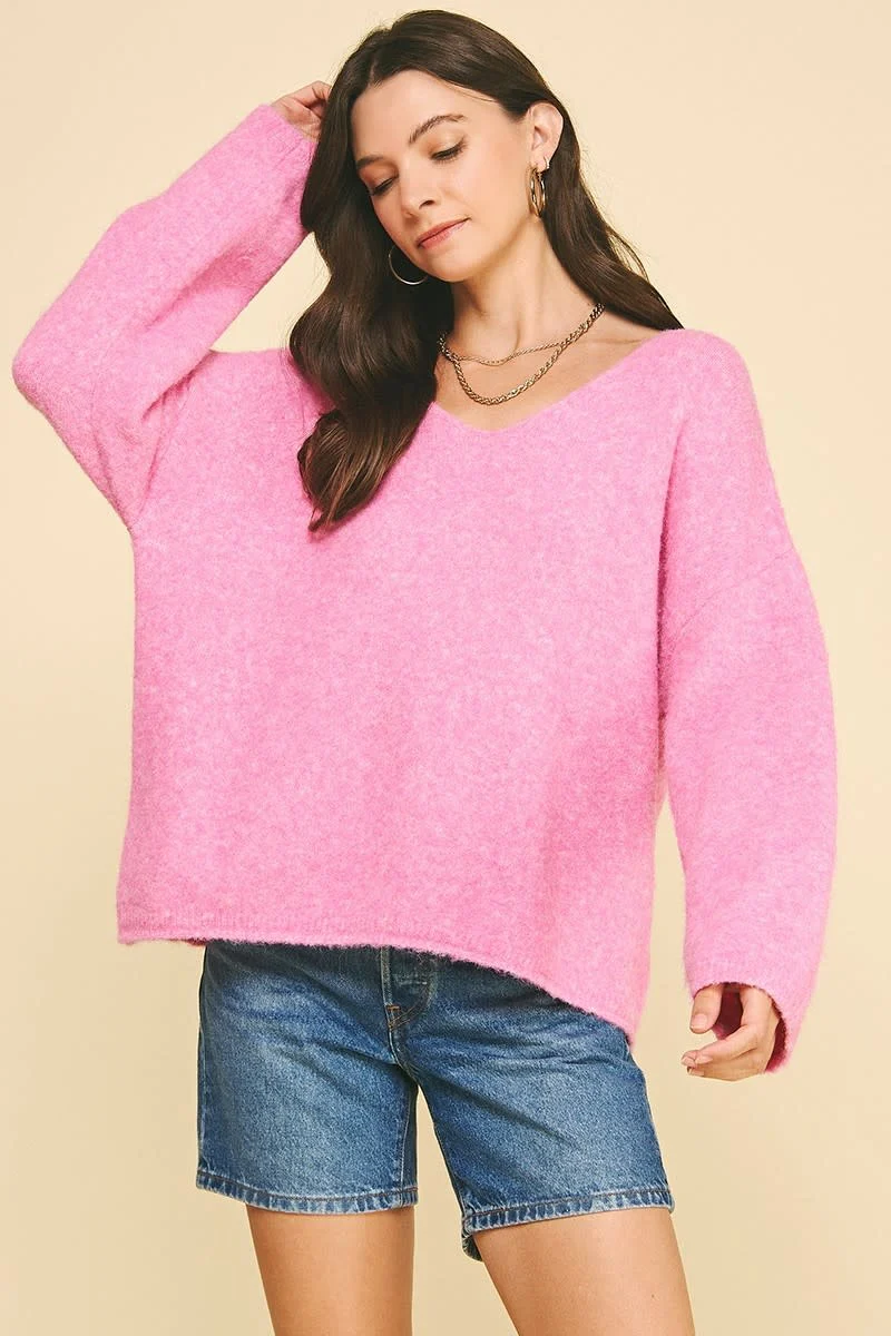 Gail Soft Yarn Knit Sweater - Image 4