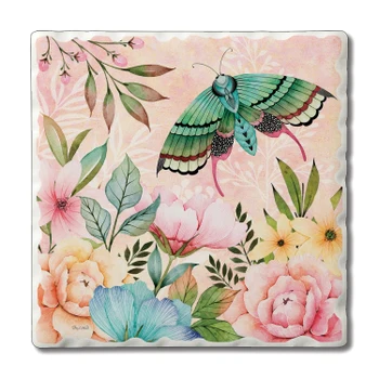Garden Breeze Tumbled Tile Coaster - Image 3