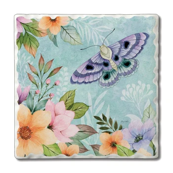 Garden Breeze Tumbled Tile Coaster - Image 9