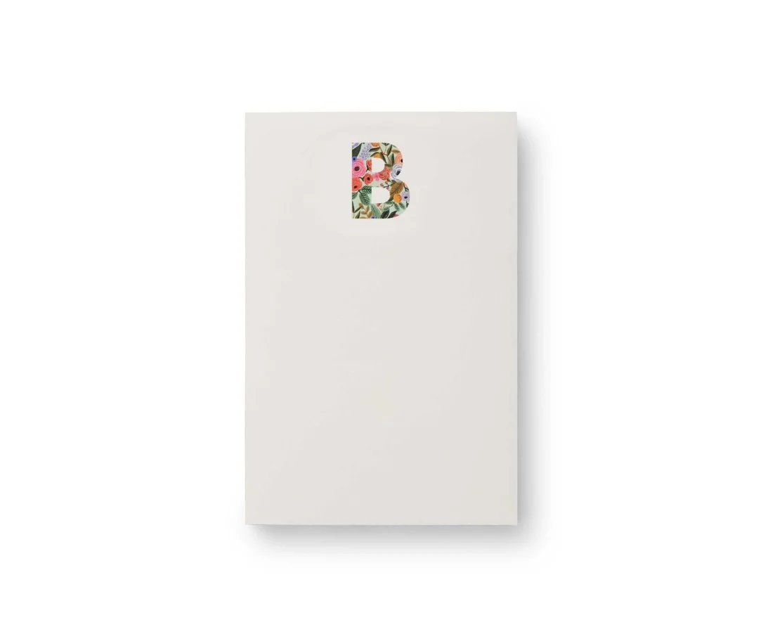 Garden Party Monogram Notepad - Image 2