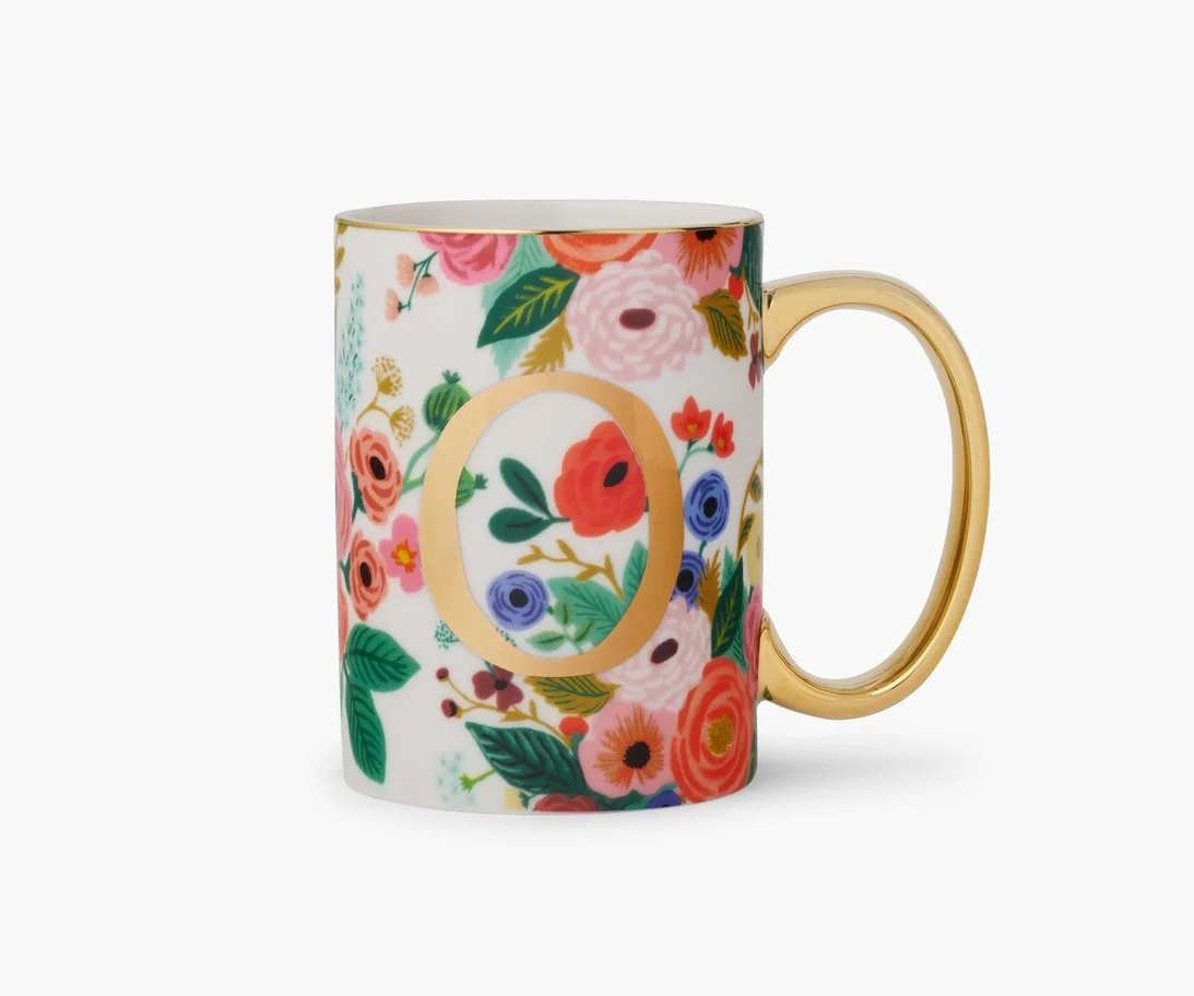 Garden Party Porcelain Monogram Mug - Image 15