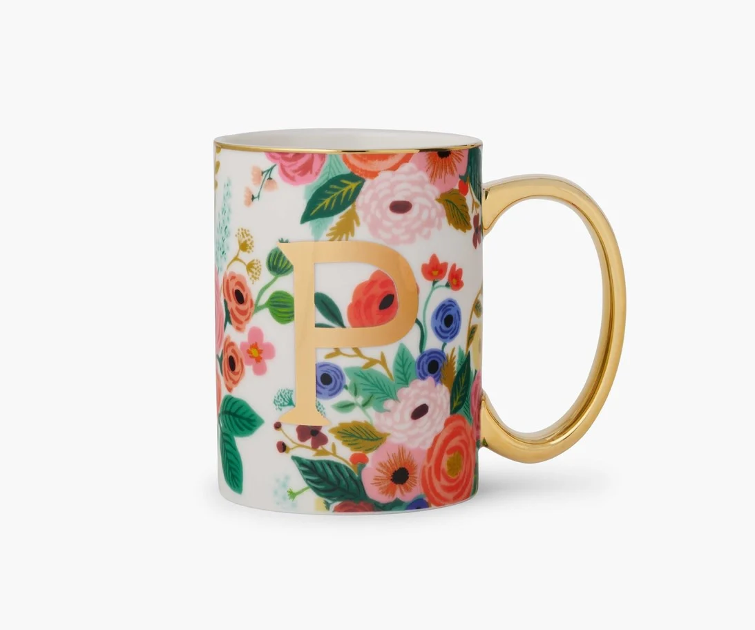 Garden Party Porcelain Monogram Mug - Image 16
