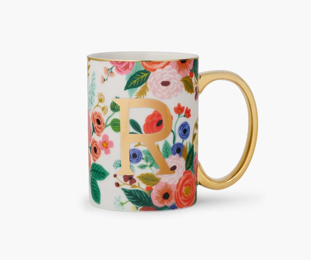 Garden Party Porcelain Monogram Mug - Image 17