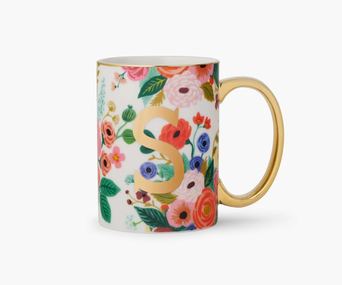 Garden Party Porcelain Monogram Mug - Image 18