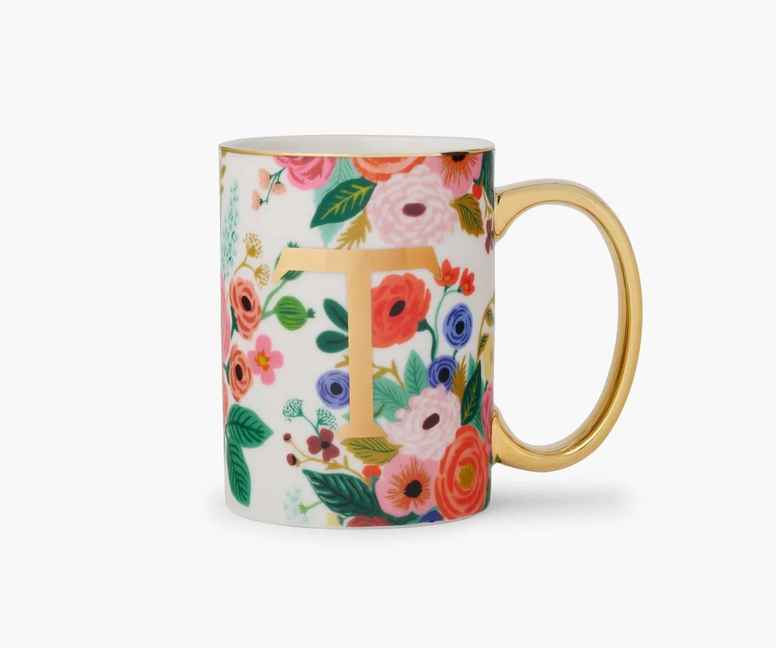 Garden Party Porcelain Monogram Mug - Image 19