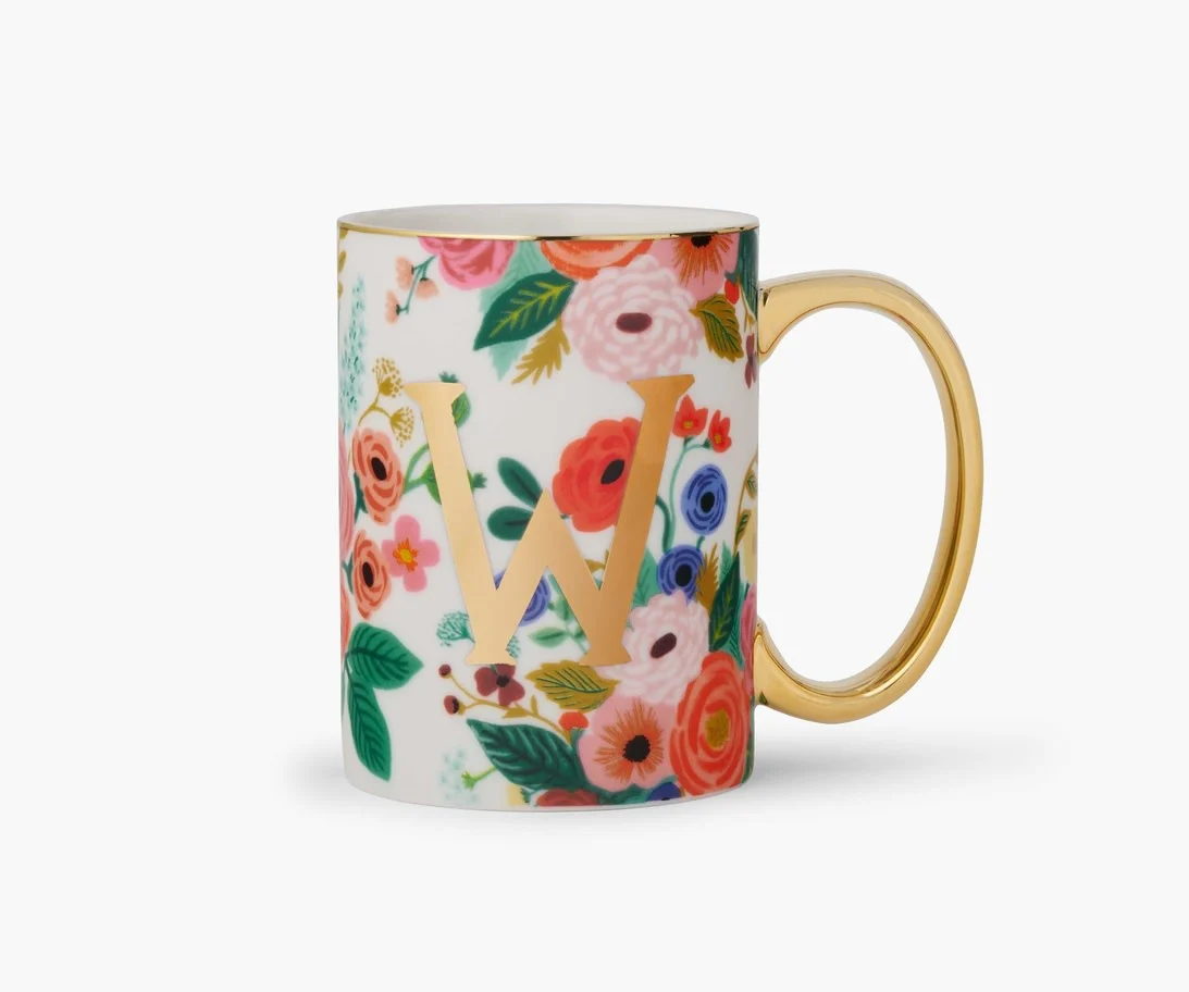 Garden Party Porcelain Monogram Mug - Image 20