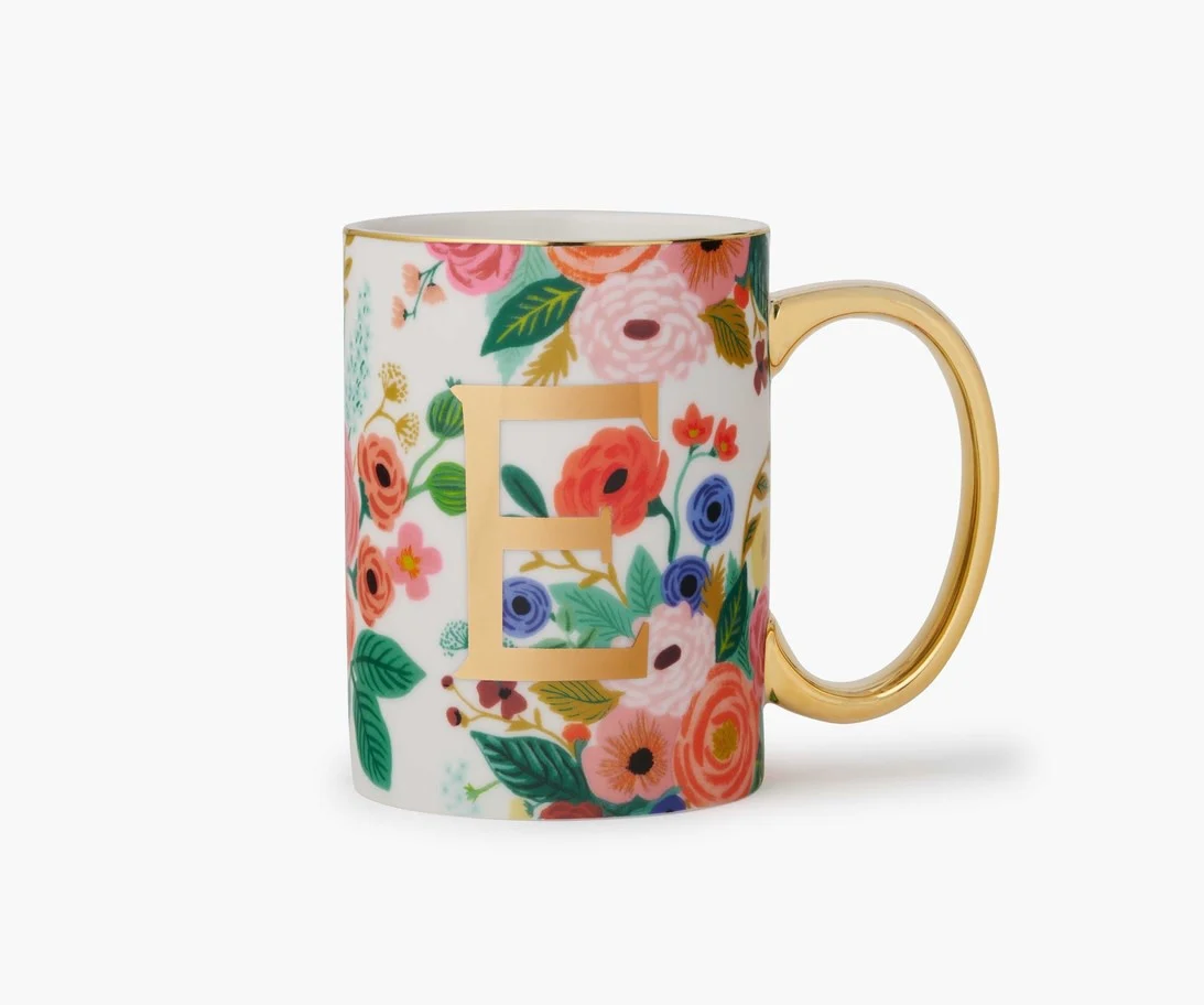Garden Party Porcelain Monogram Mug - Image 5