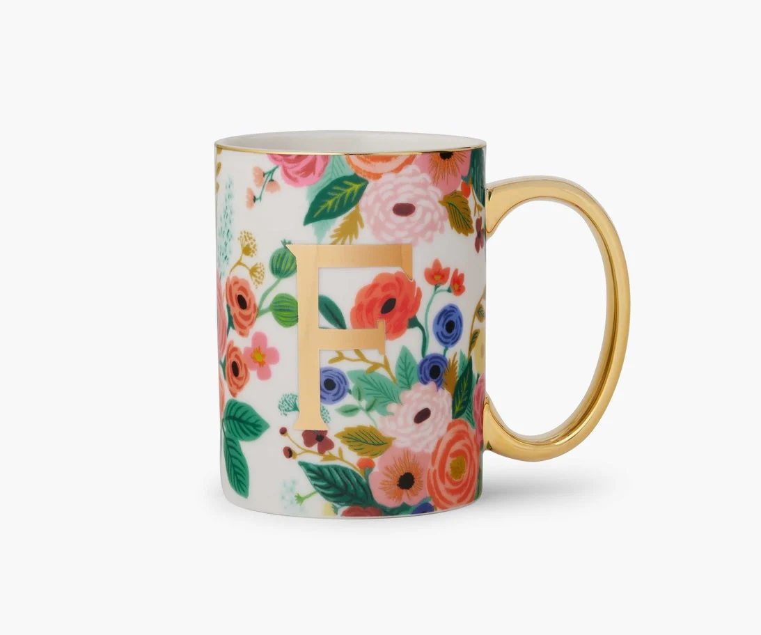 Garden Party Porcelain Monogram Mug - Image 6