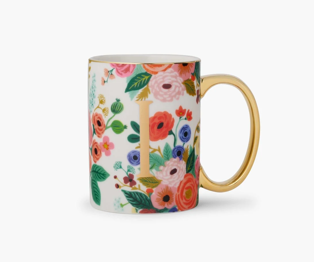 Garden Party Porcelain Monogram Mug - Image 9