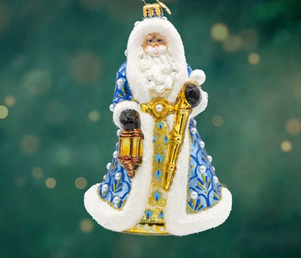 Gilded Grandeur Santa