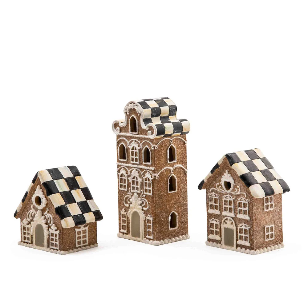 Gingerbread Illuminated Mini House - Sold Individually - Image 2
