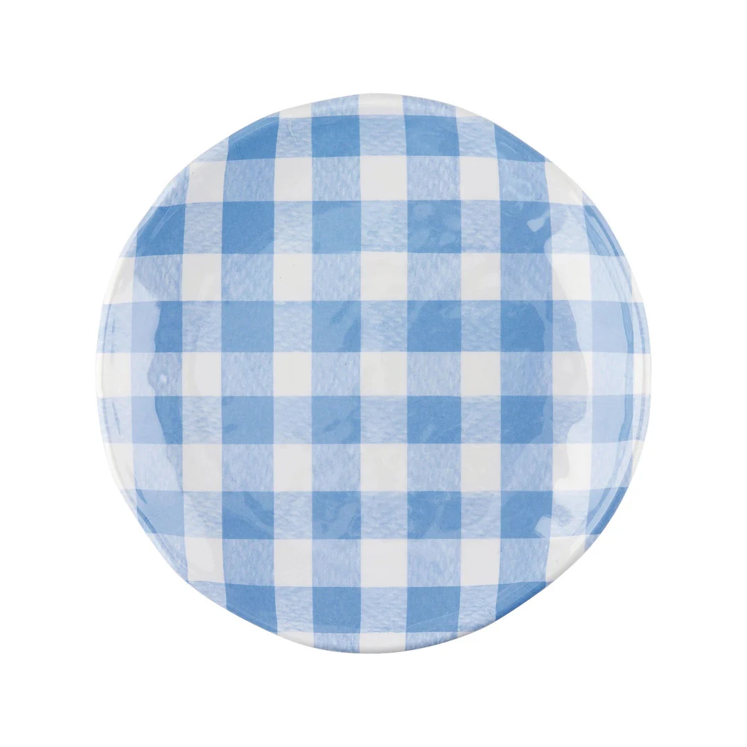 Gingham 6" Melamine Plates