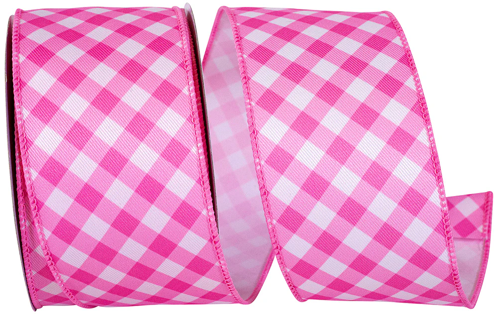 Gingham Diagonal Twill Wired Edge - Image 2