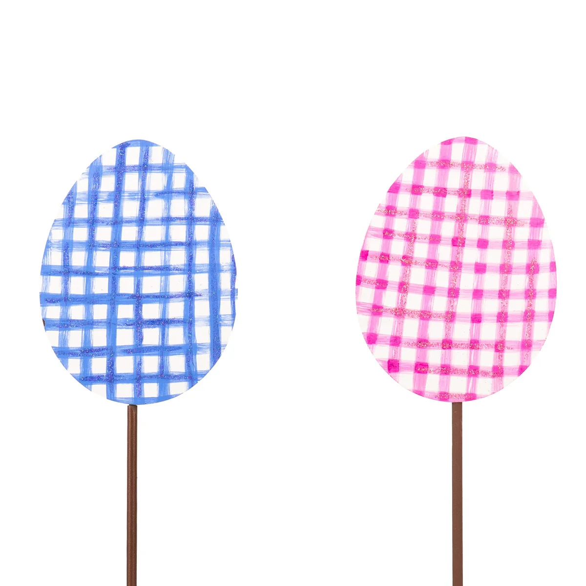 Gingham Eggs