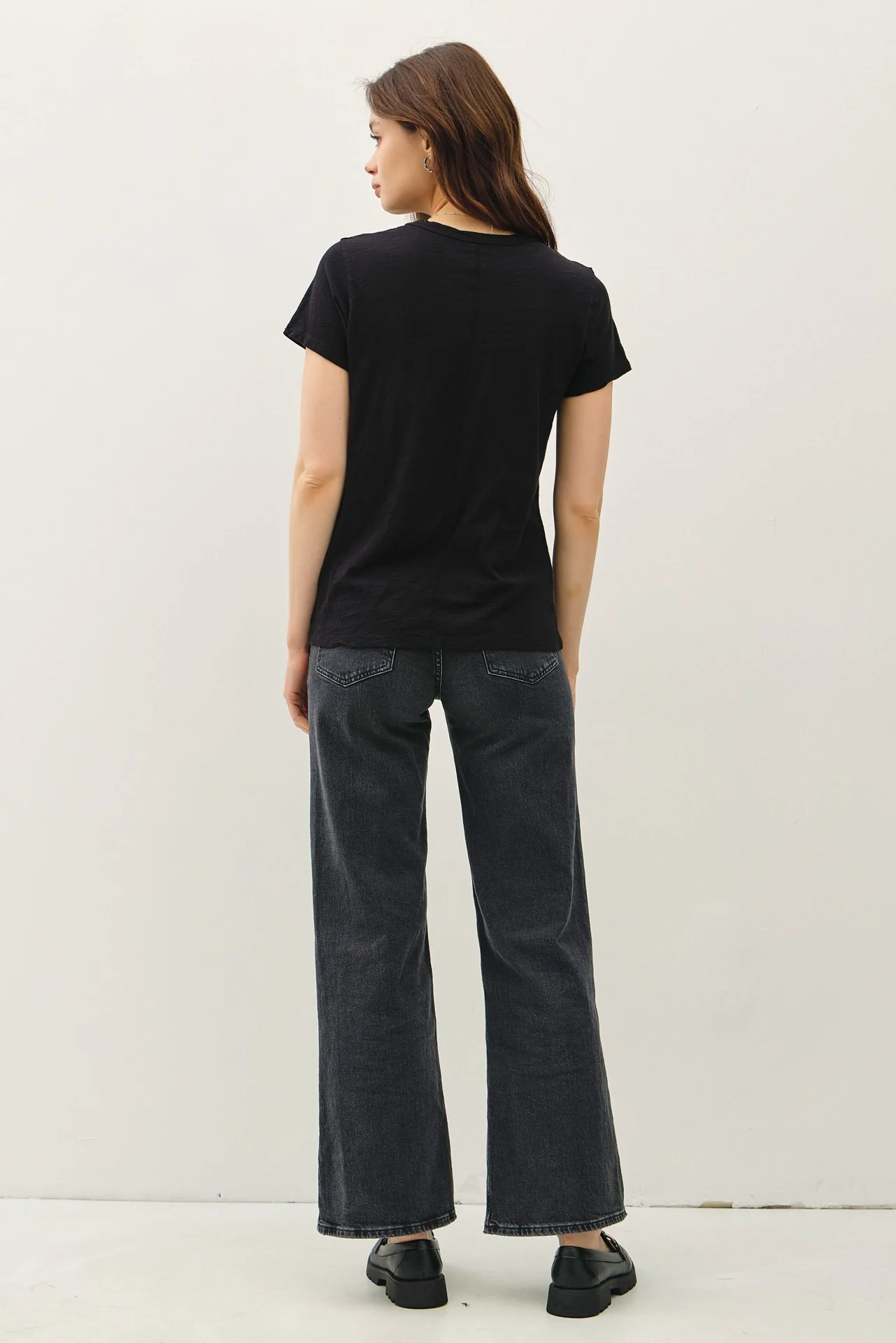 Ginny Garment Dyed Slub Tee - Image 3