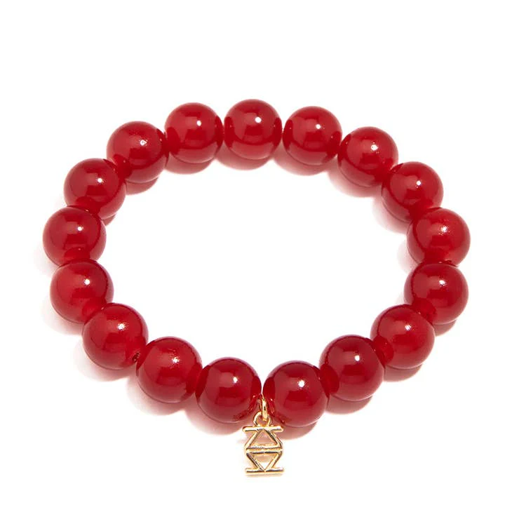 Glass Bead Stretch Bracelet - Image 14
