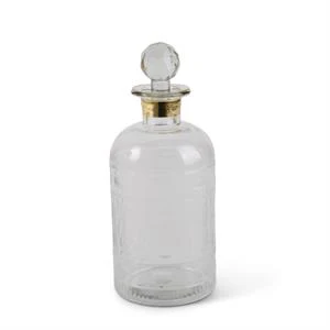 Glass Decanters W/Gold Trim - Image 7