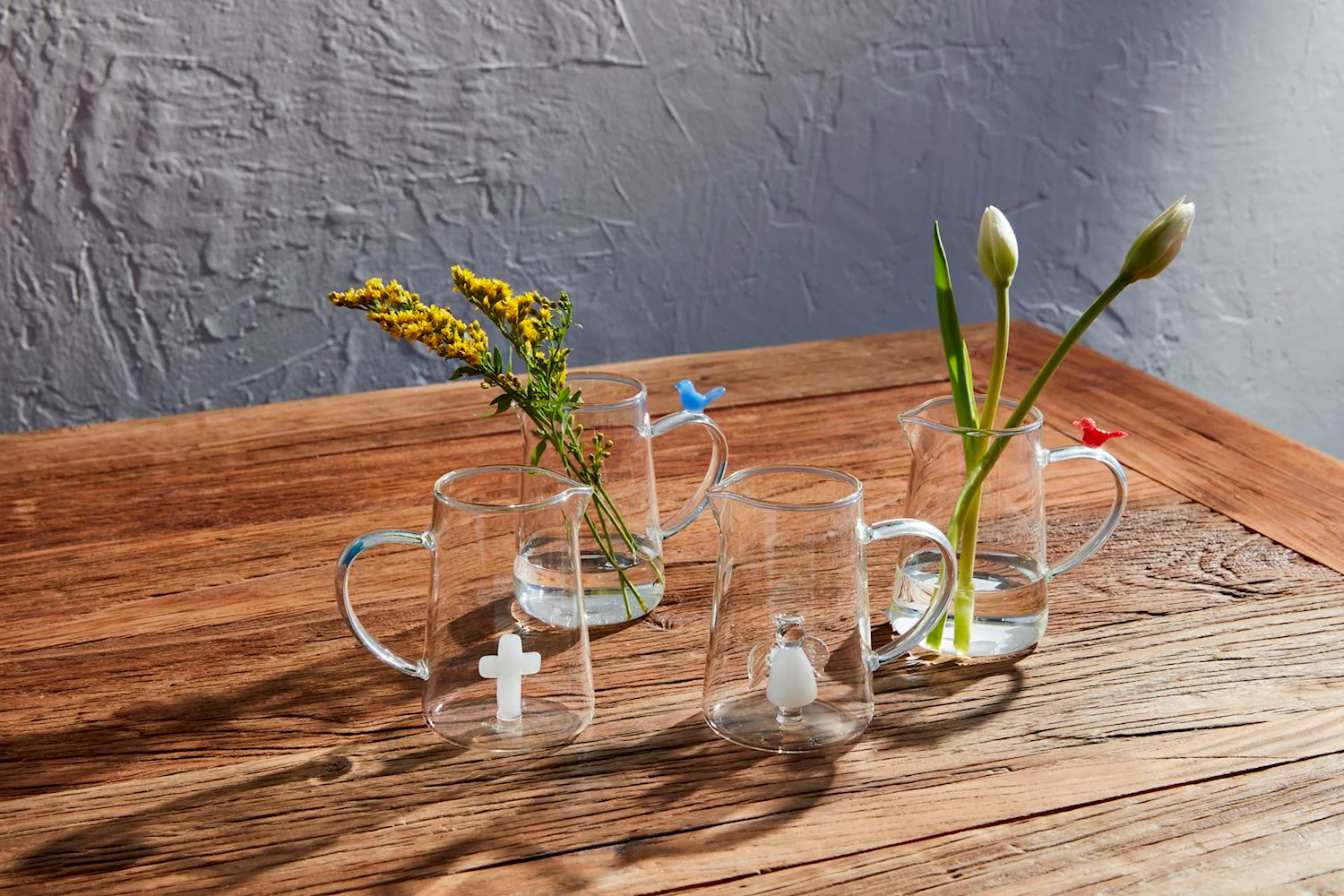 Glass Figurine Bud Vase - Image 2