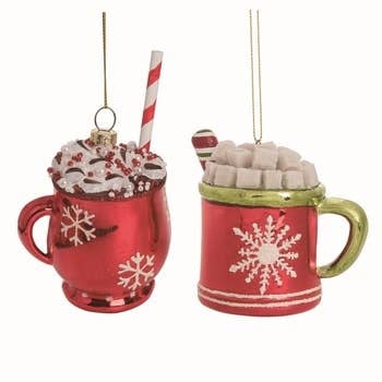 Glass Hot Cocoa Orn - Image 2