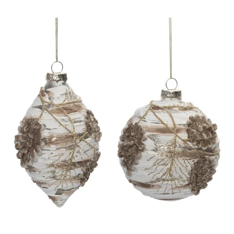 Glass Woodland Ornament