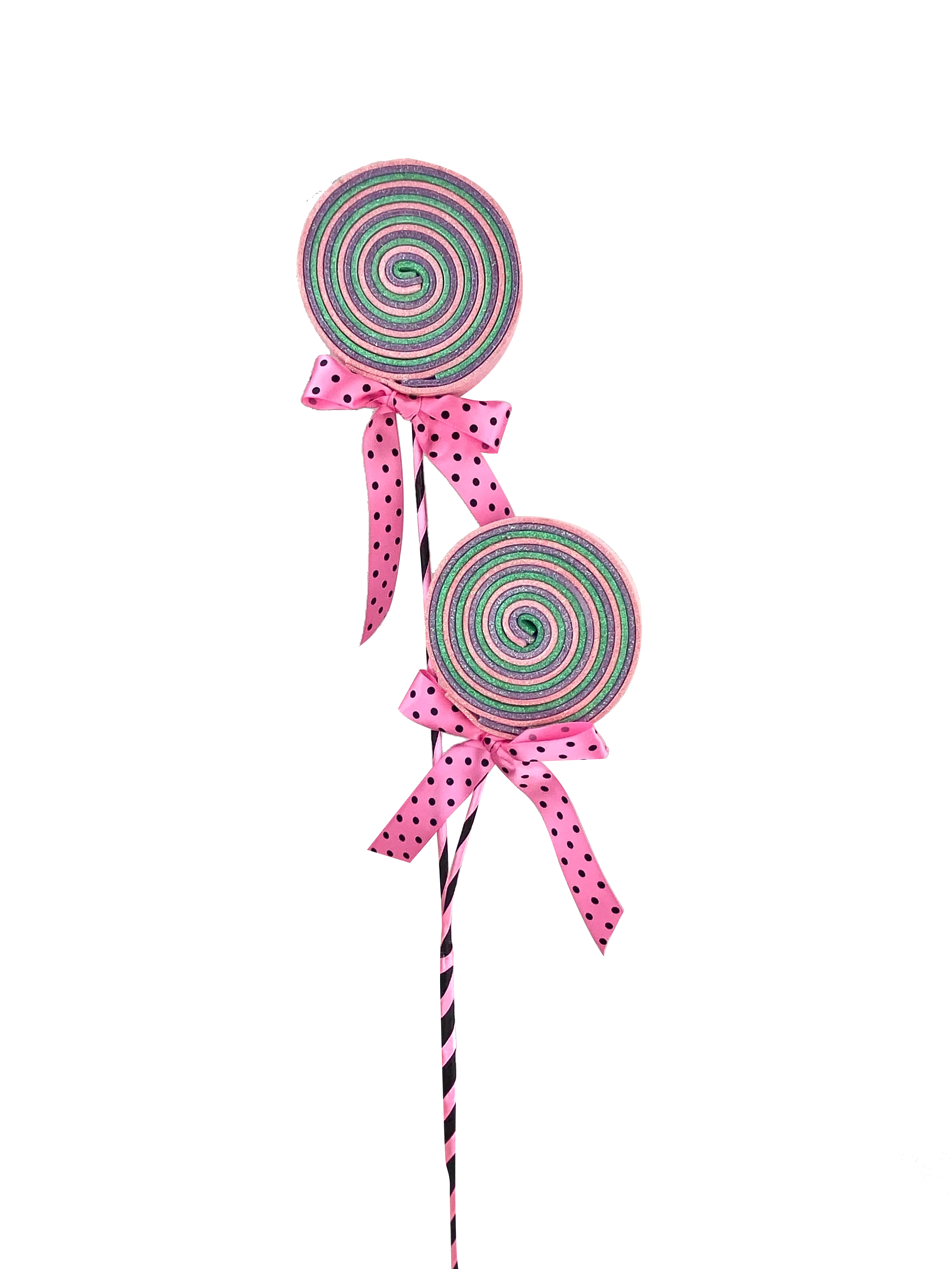 Glitter Lollipop Bow Spray - Image 2