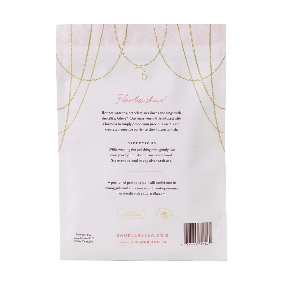 Glitzy Glove Anti-Tarnish Jewelry Polishing Mitt - Image 3