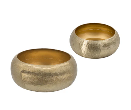 Gold Aluminum Vase - Image 3