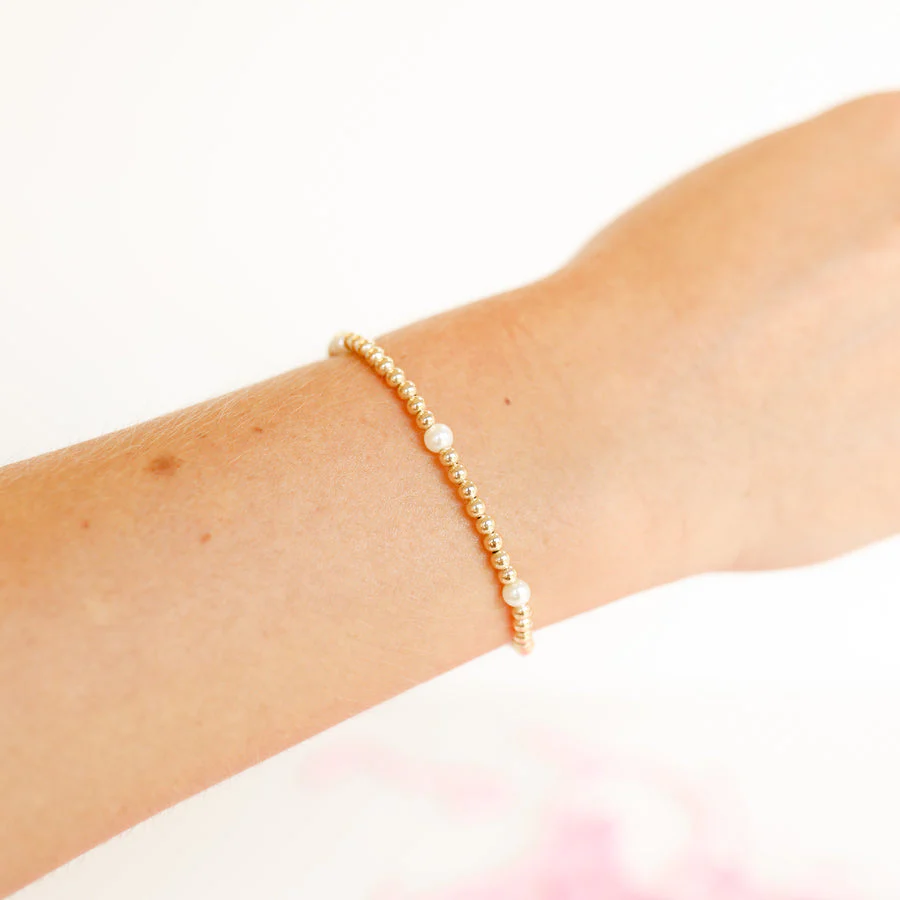 Gold Basic Bracelet - Image 4