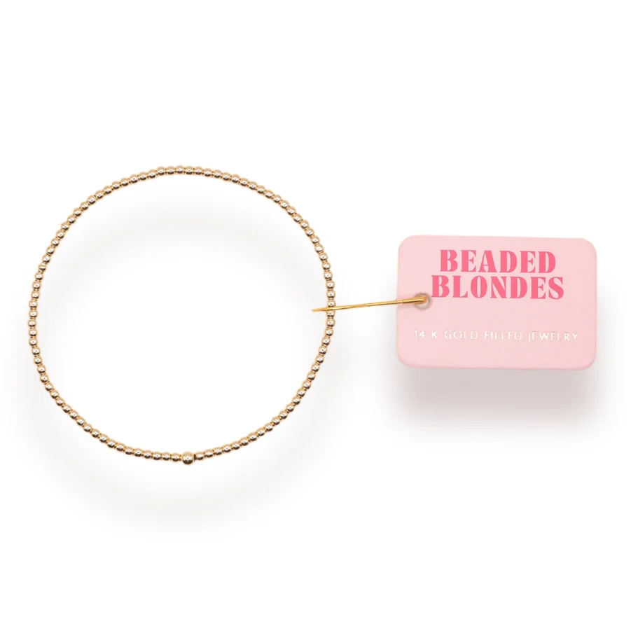 Gold Beaded Bracelet - Image 11