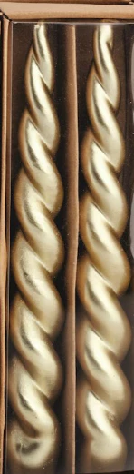 Gold Christmas Taper Candle Sets - Image 4