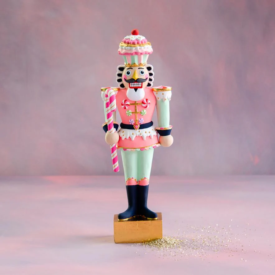 Gold Colonel Cupcake Figure