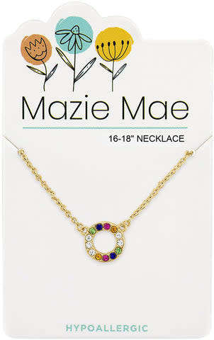 Gold Mazie Mae Necklace - Image 12
