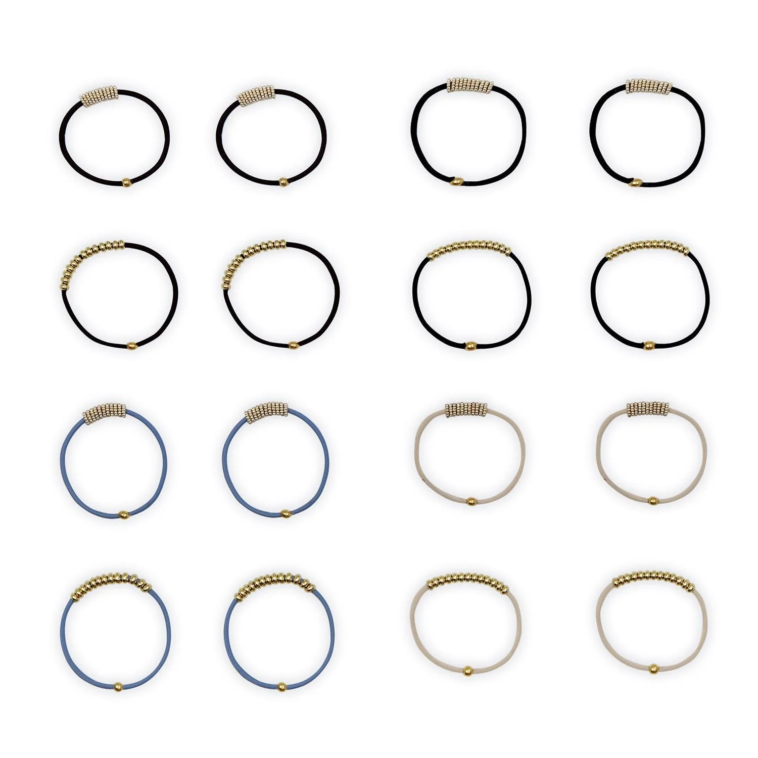 Gold Rush Elastic Hair Tie Bracelet - Image 3