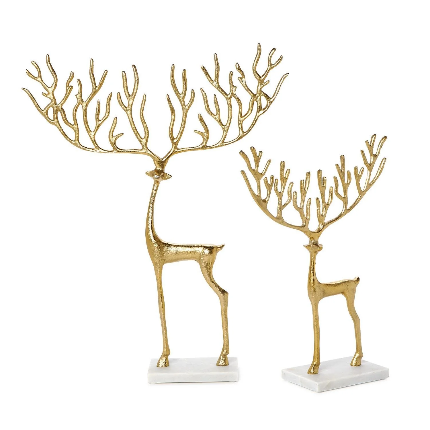 Golden Reindeer Sculpture-Sold Individually