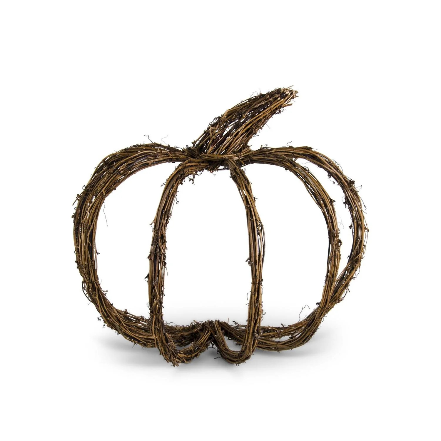 Grapevine Wall Hanging Half Pumpkin - Image 2