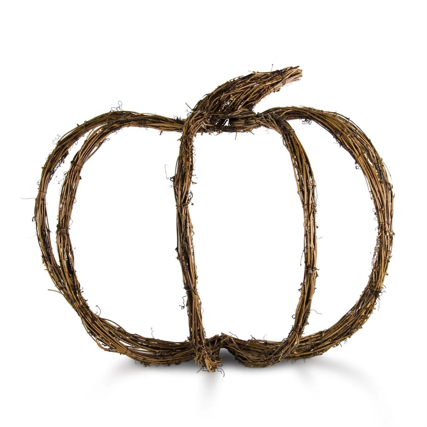 Grapevine Wall Hanging Half Pumpkin - Image 3