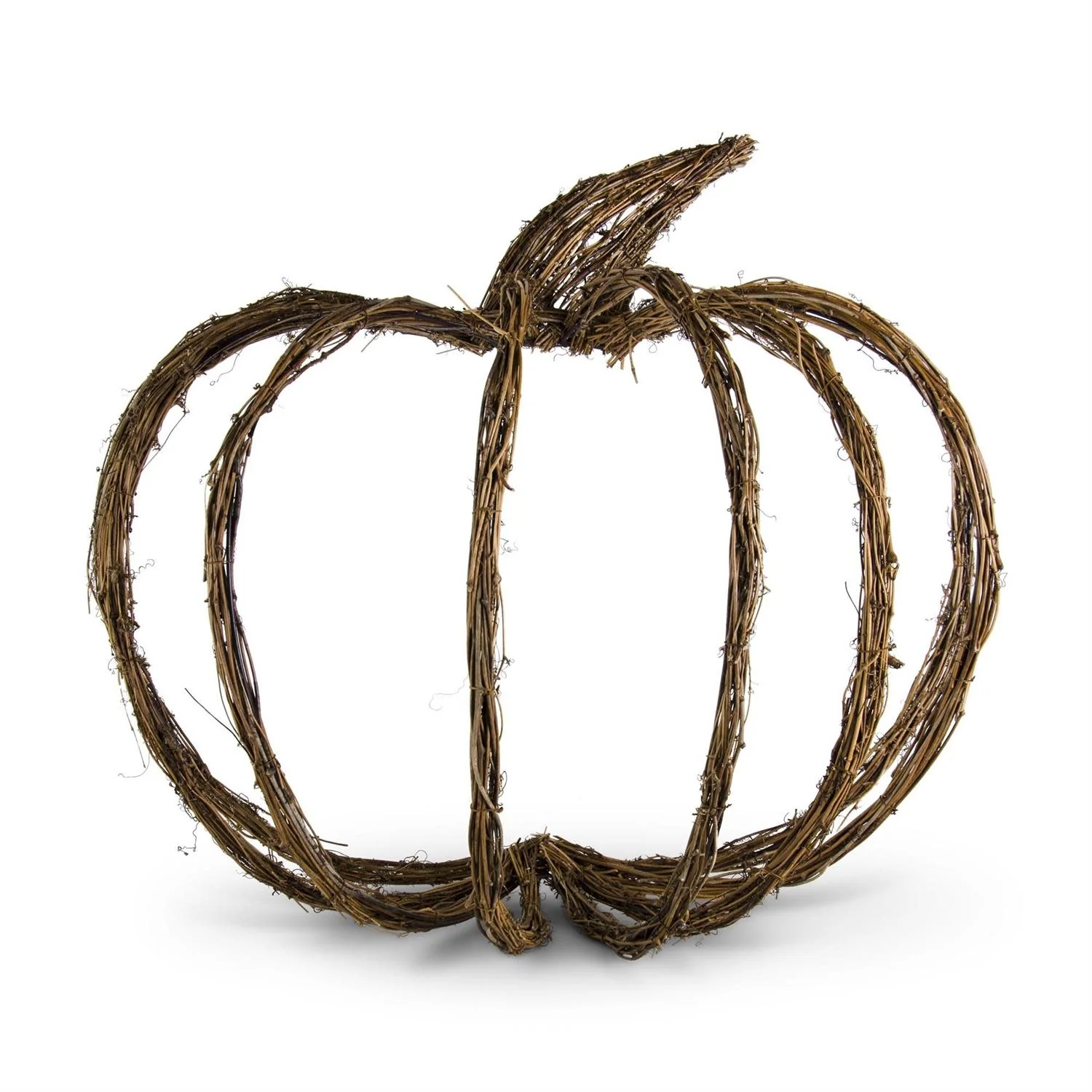 Grapevine Wall Hanging Half Pumpkin - Image 4